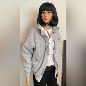 ROYAL PRINCESS Zip Jacket w/fleece backing. Sz. M. High collar. Excellent (299)